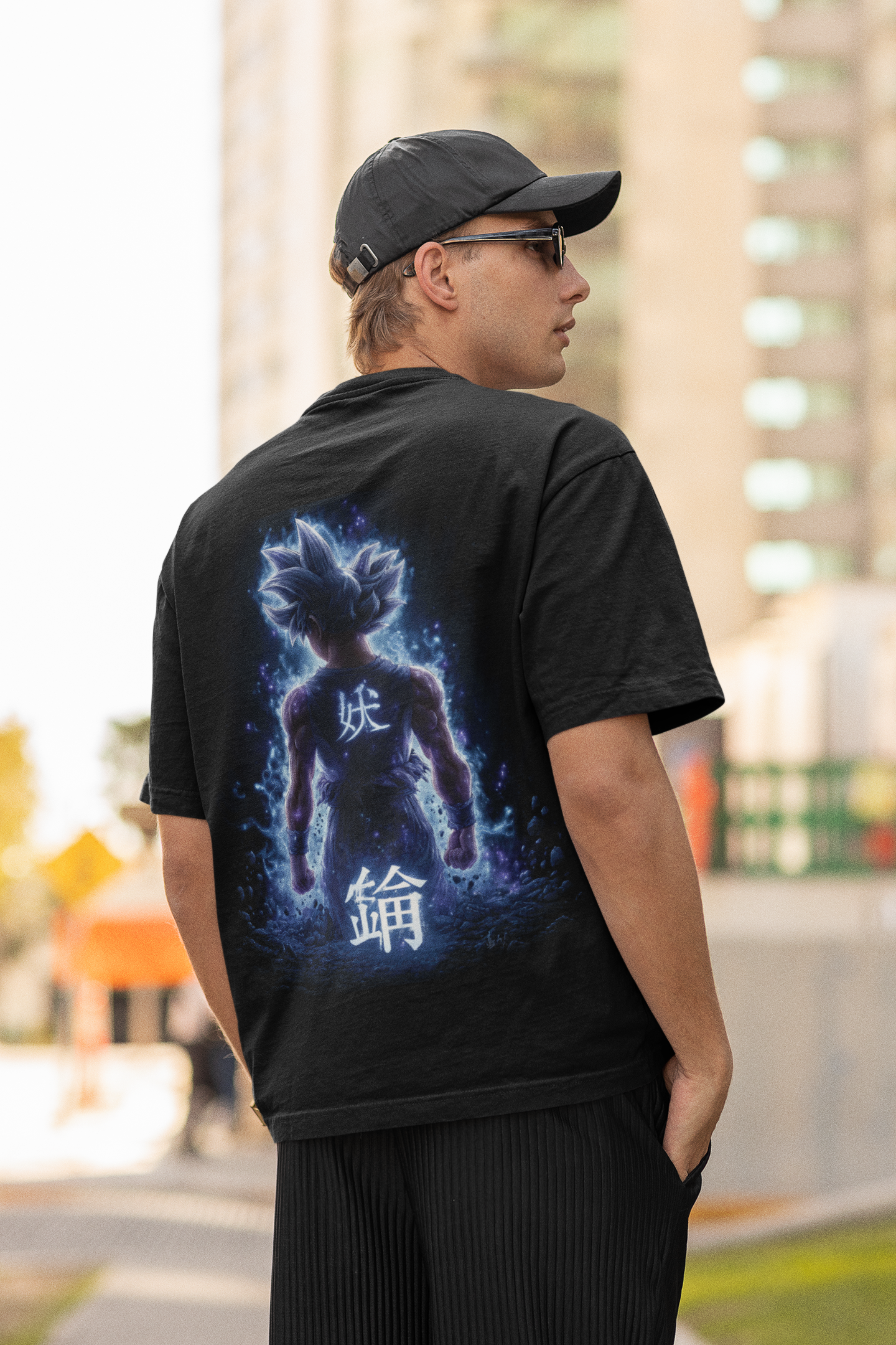 Ultra Instinct Surge - Goku Backlit Energy Tee