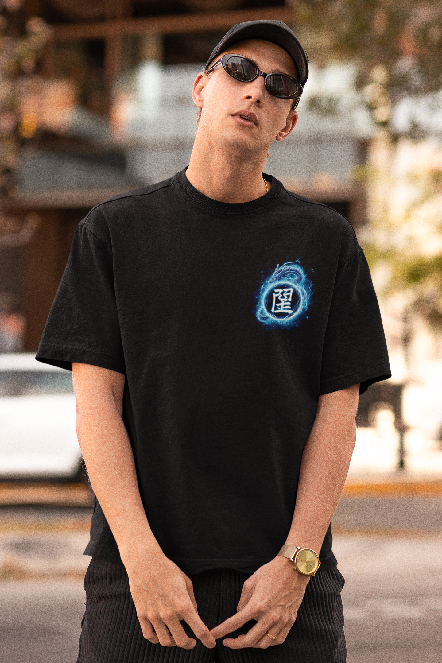 Ultra Instinct Surge - Goku Backlit Energy Tee