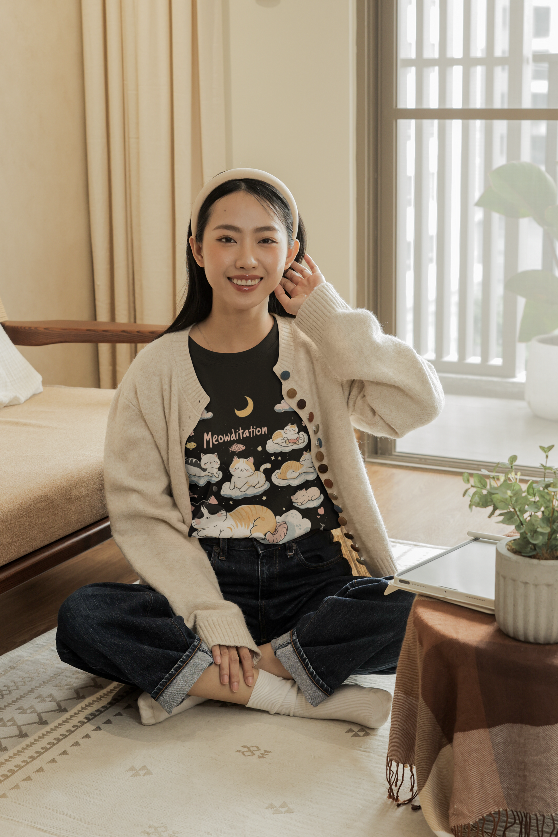 Meowditation Tshirt